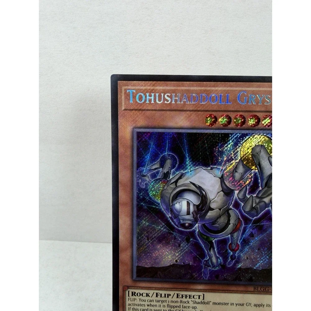 1ST EDITION TOHUSHADDOLL GRYSTA SECRET RARE BLGG-EN021 YUGIOH CARD